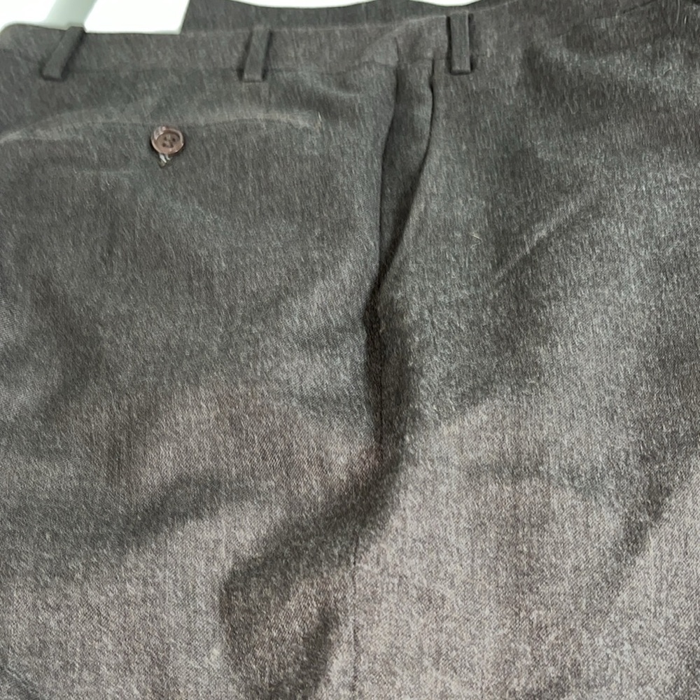 Canali Dress Pants Brown, VGUC, waist 37”, Inseam 30”. 100% Wool, made in Italy - Picture 7 of 16